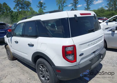 2024 Ford Bronco Sport Big Bend z USA, uszkodzony, nr VIN 3FMCR9B63RRE38691